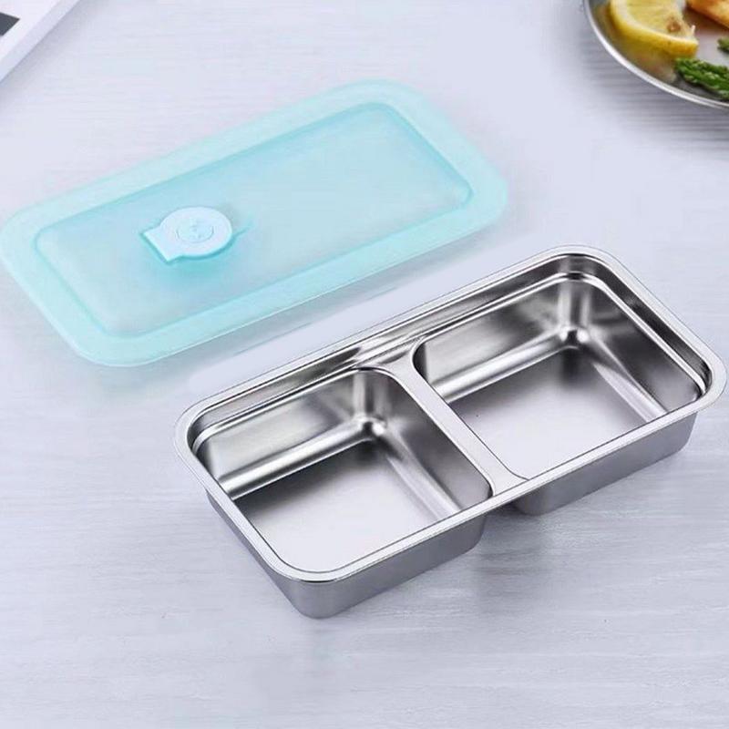 Meal Prep Box - 304 Kotak Bento Makan Siang Baja
