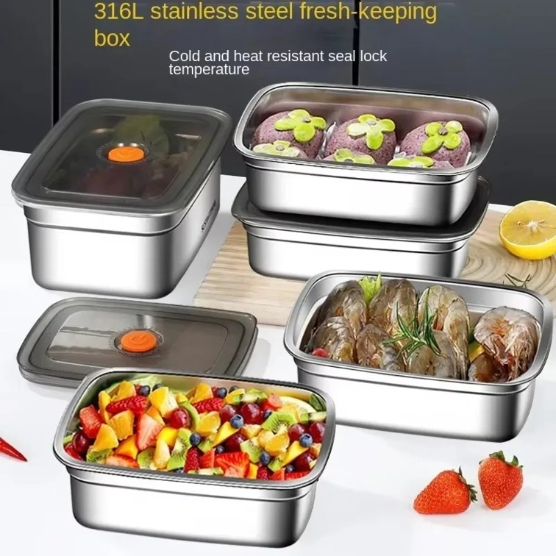 Meal Prep Lunch Boxes - Kotak Makan Siang Bento Anti Bocor