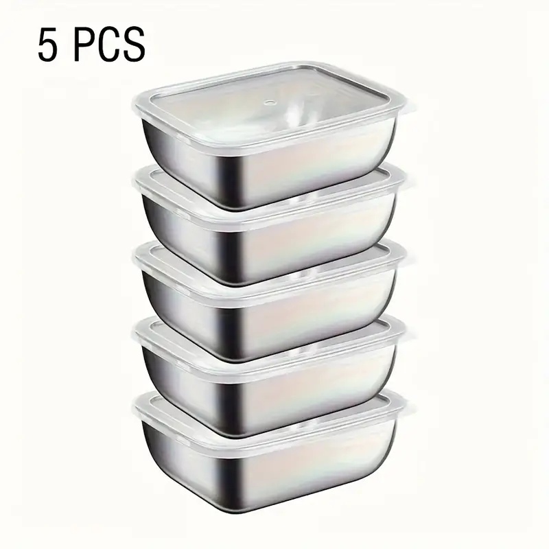 Meal Prep Chef - 5 Wadah Penyimpanan Makanan dari Stainless