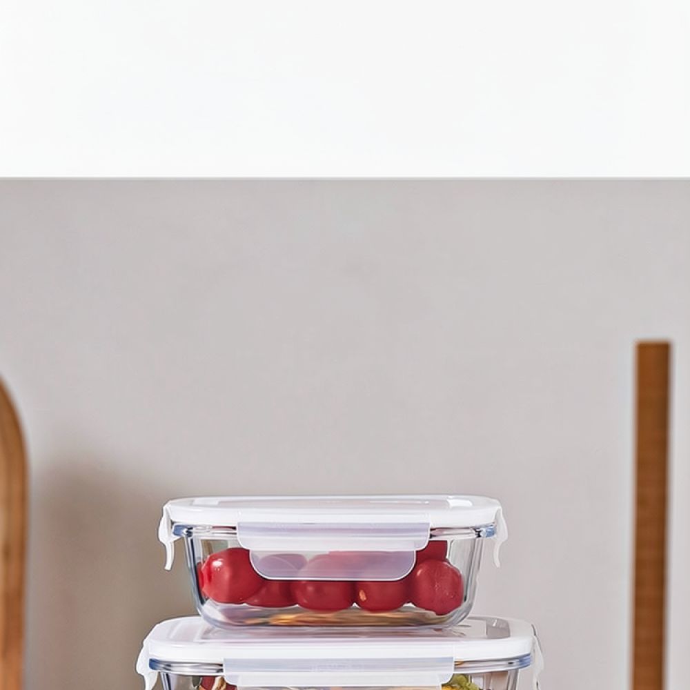 Meal Prep Lunch Boxes - Kotak Bekal Bento Kaca yang Aman