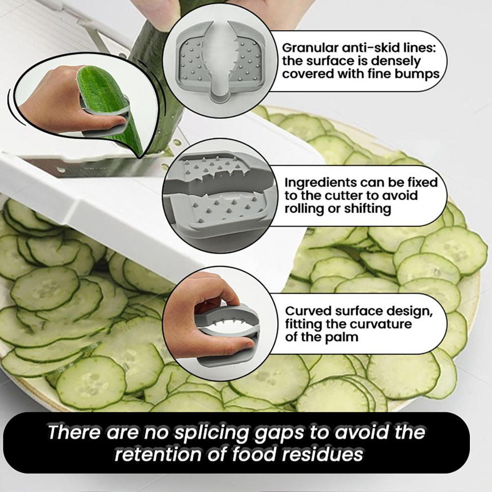 Mandoline Slicer Guard - Alat Dapur Ramah Radang Sendi Pelindung