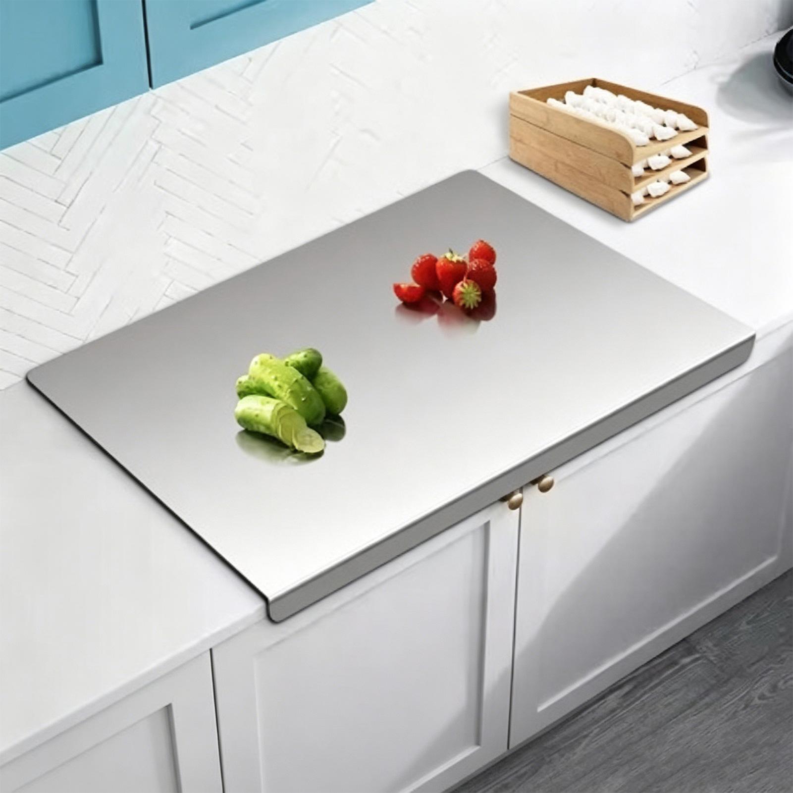 Meal Prep Restaurant - Papan Pemotong Stainless Steel Aman untuk