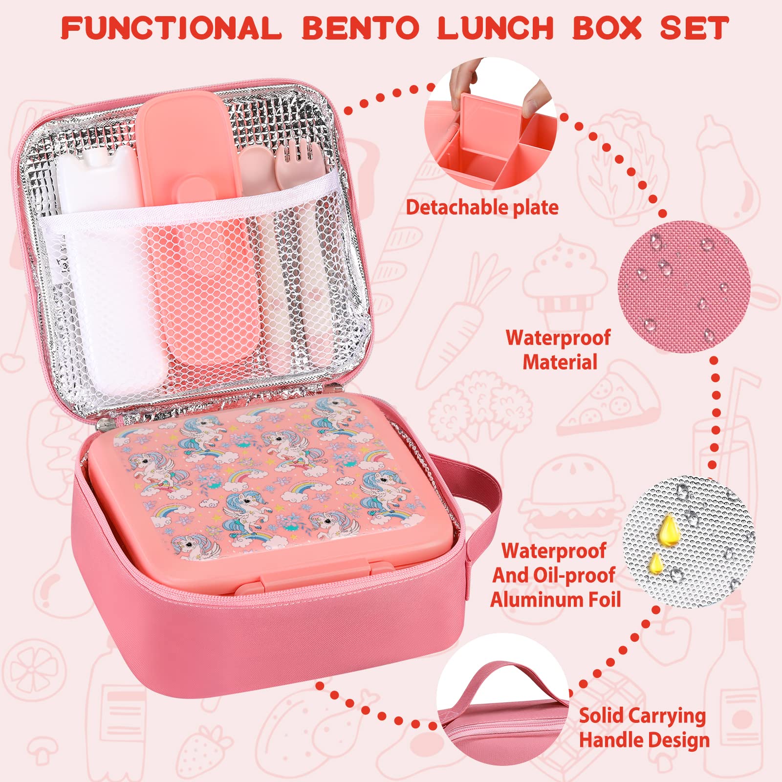 Bento kotak makan siang untuk  - Meal Prep Lunch Boxes ulasan dan harga