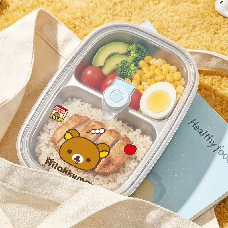 Kotak Bekal Bento Baja Tahan K - Meal Prep Lunch Boxes ulasan dan harga