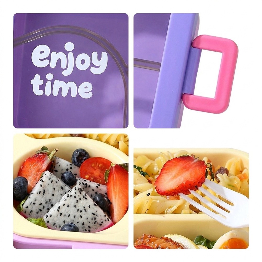 Kotak Makan Bento Stainless St - Meal Prep Kit ulasan dan harga
