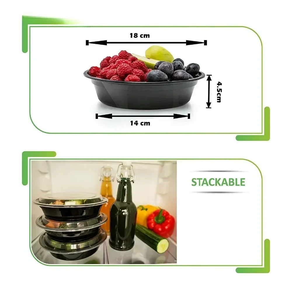 Wadah makanan plastik, wadah m - Meal Prep Gym ulasan dan harga