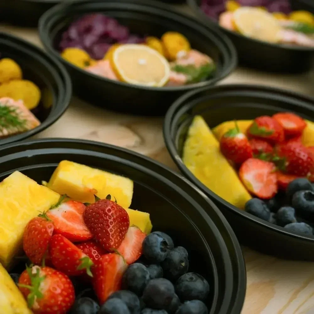 Wadah makanan plastik, wadah m - Meal Prep Gym ulasan dan harga
