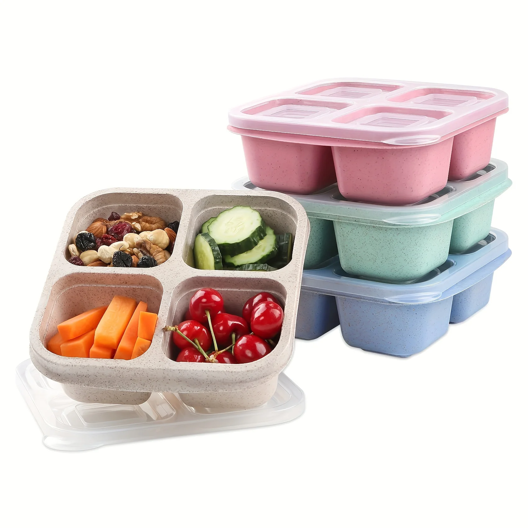 Kotak makanan ringan dengan em - Meal Prep Box ulasan dan harga
