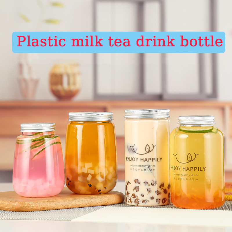 40 Buah Botol Minuman Teh Susu - Meal Prep Juice Bottles ulasan dan harga