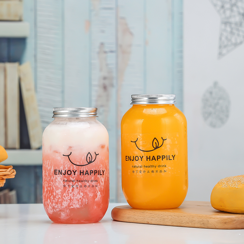 40 Buah Botol Minuman Teh Susu - Meal Prep Juice Bottles ulasan dan harga