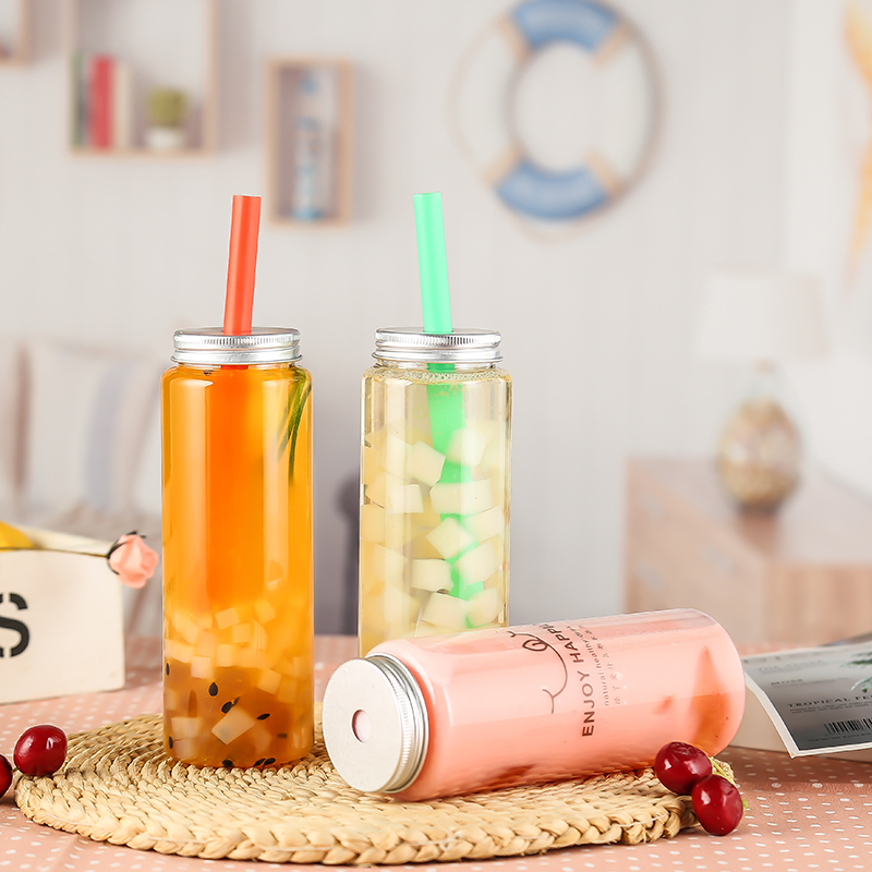 40 Buah Botol Minuman Teh Susu - Meal Prep Juice Bottles ulasan dan harga