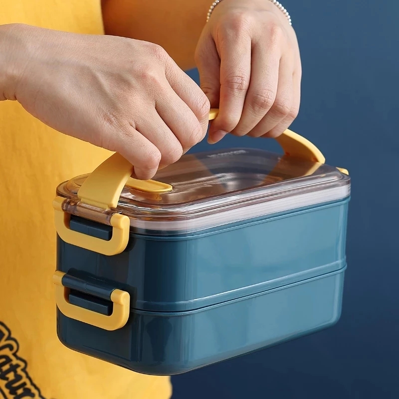 Kantor Piknik Kotak Bento Baja - Meal Prep Box ulasan dan harga