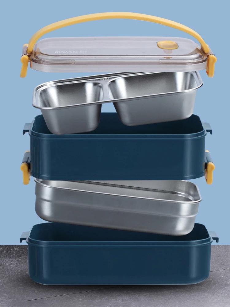 Kantor Piknik Kotak Bento Baja - Meal Prep Box ulasan dan harga