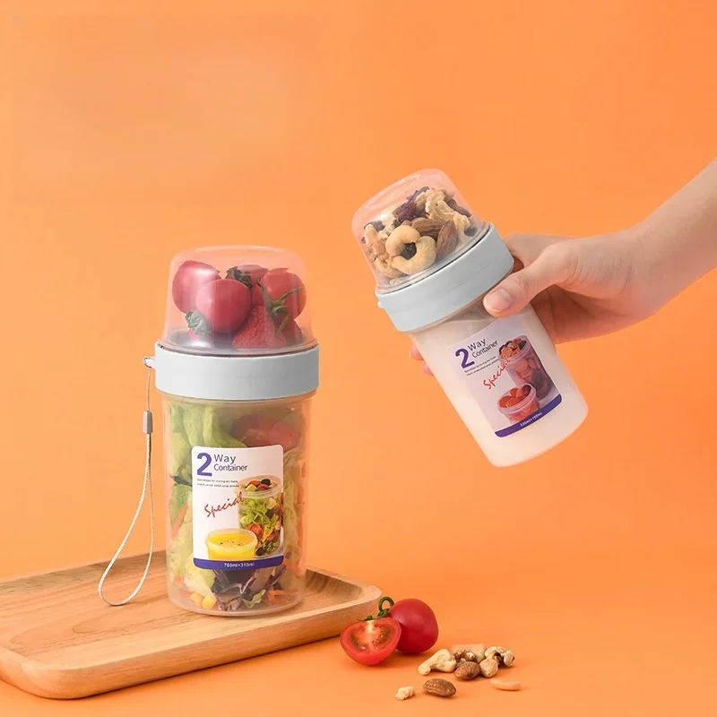 Set Wadah Bekal Sarapan Oatmea - Meal Preparation ulasan dan harga