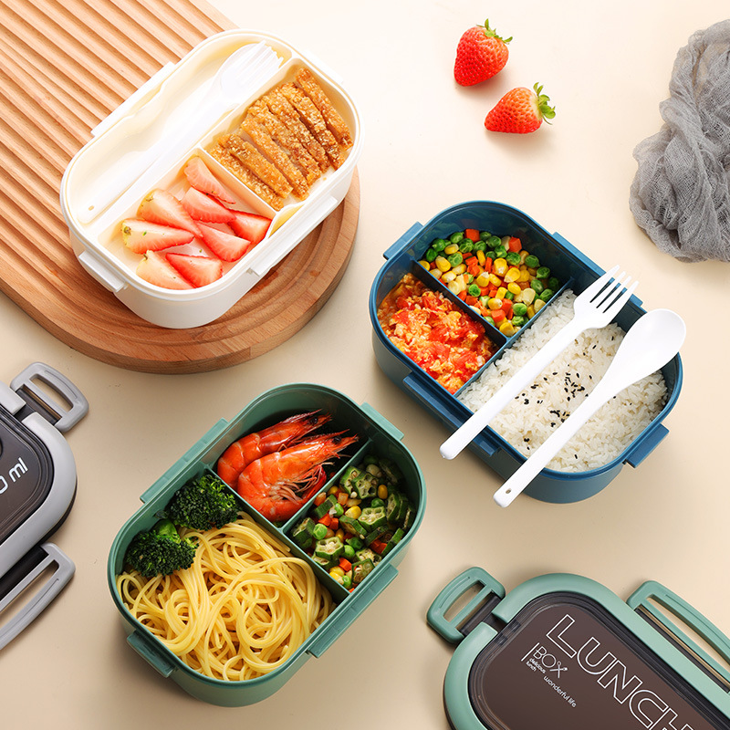 Kotak makan siang dua tingkat  - Meal Prep Box ulasan dan harga