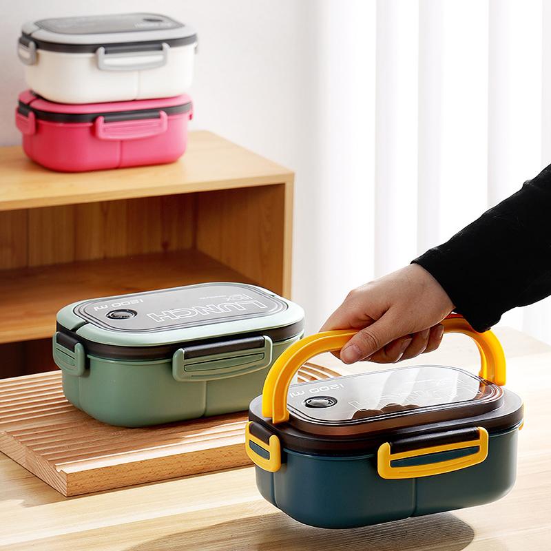 Kotak makan siang dua tingkat  - Meal Prep Box ulasan dan harga