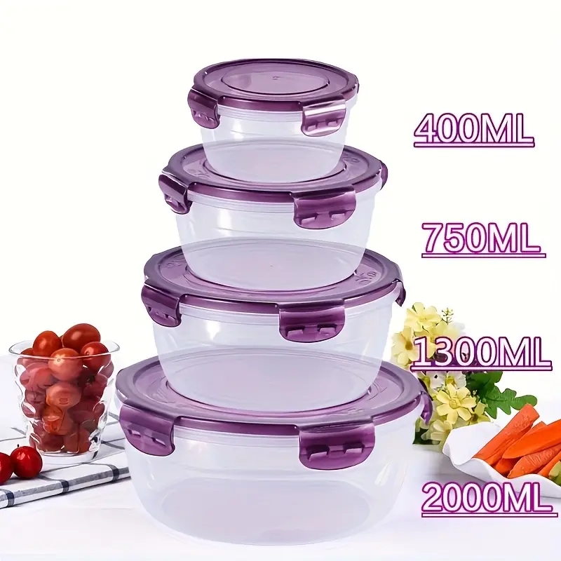 4 Wadah Penyimpanan Makanan Pl - Meal Preparation ulasan dan harga