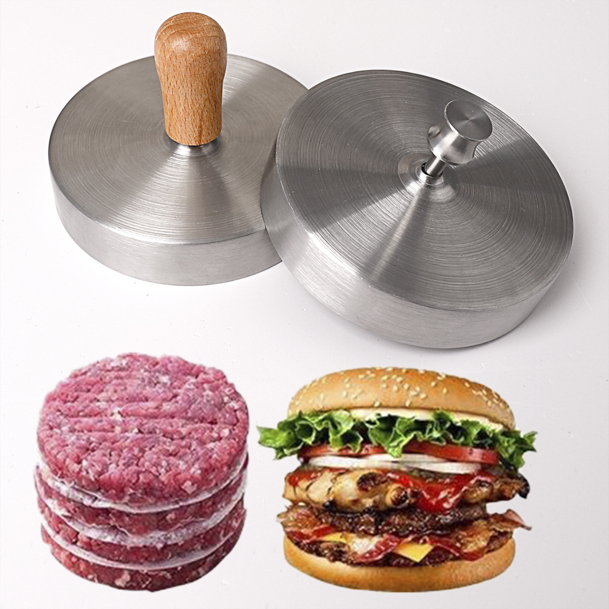Cetakan patty daging sapi burg - Rice Ball Mold ulasan dan harga