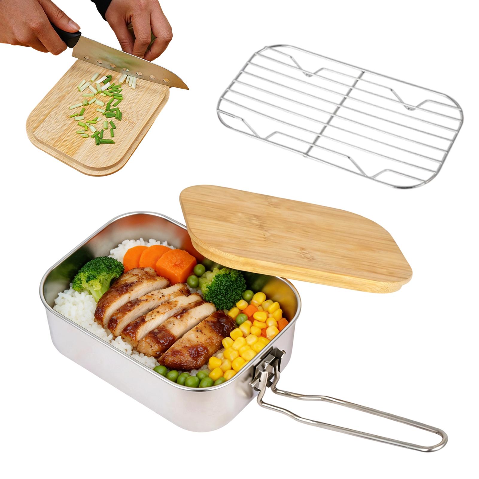 Kotak Makan Siang Pria, Bahan  - Meal Prep Lunch Boxes ulasan dan harga