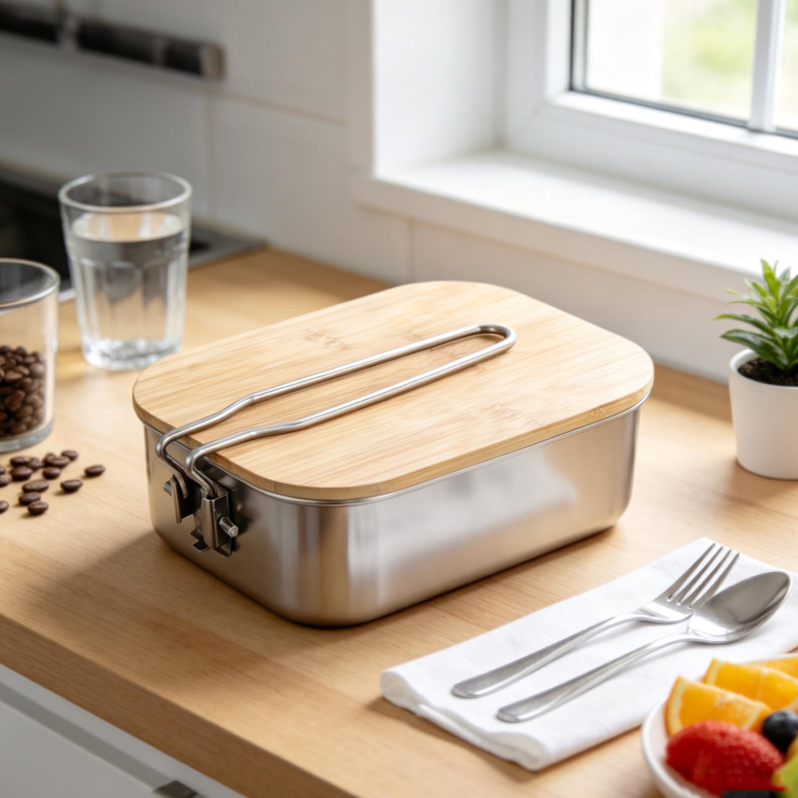 Kotak Makan Siang Pria, Bahan  - Meal Prep Lunch Boxes ulasan dan harga