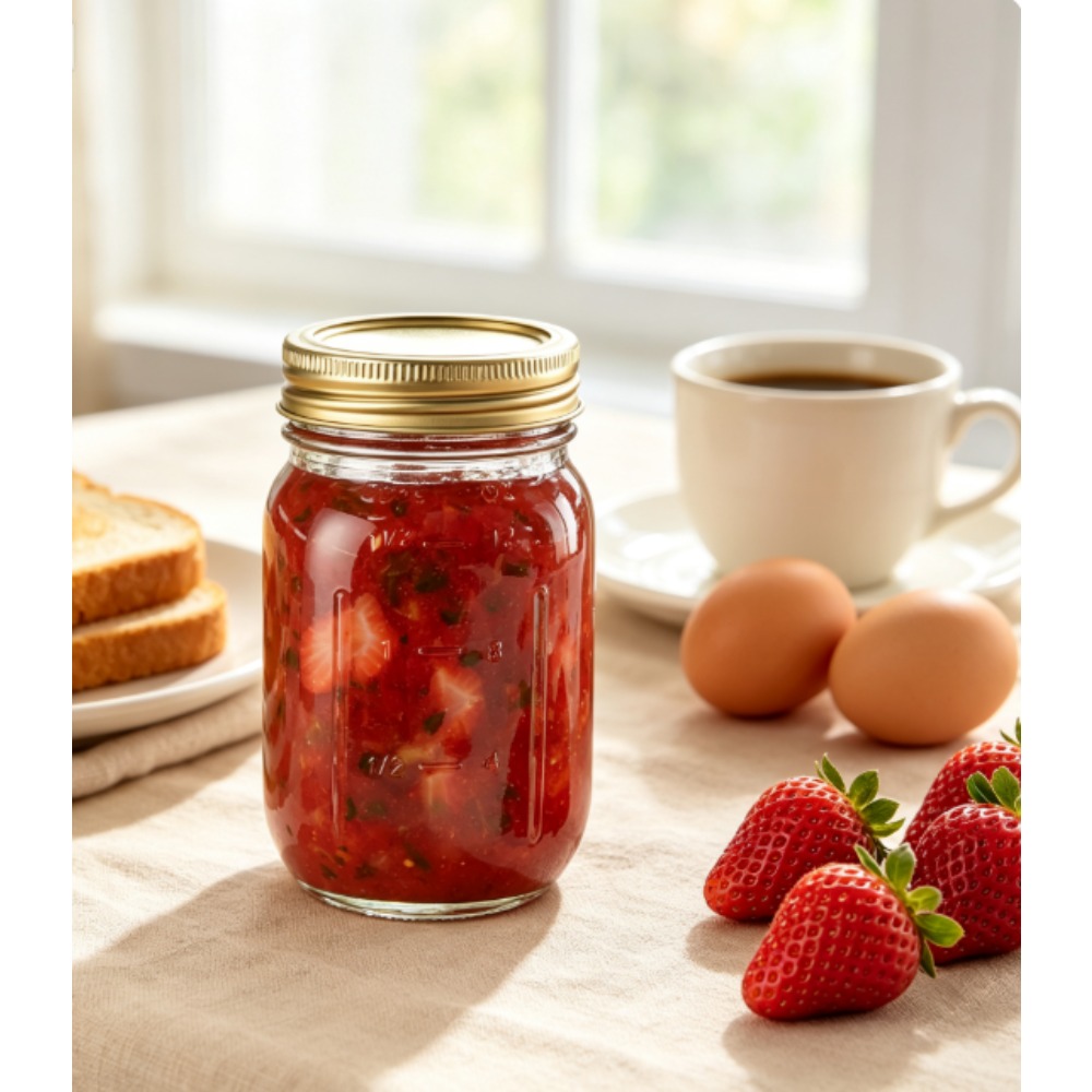 Toples Mason 16oz Mainstays, T - Meal Preparation ulasan dan harga