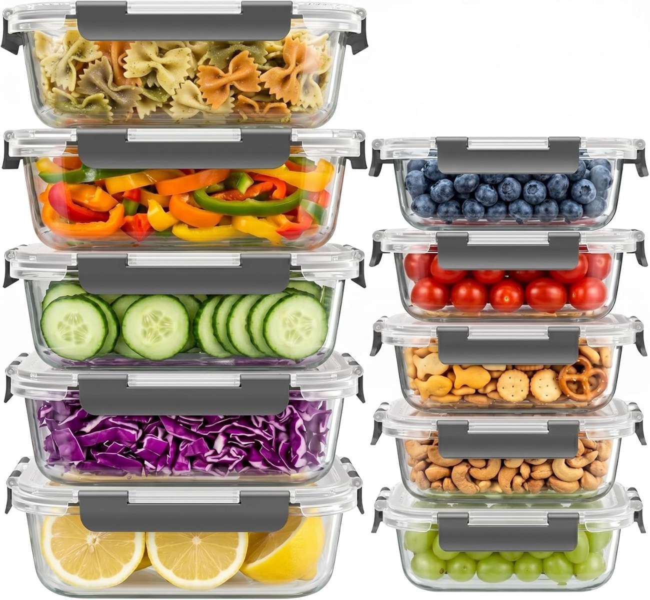 10 Set Wadah Penyimpanan Makan - Meal Prep Kit ulasan dan harga
