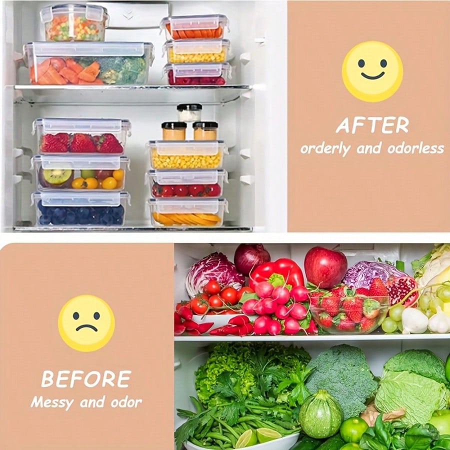 Set Wadah Makanan 24-Potong, K - Meal Prep Lunch Boxes ulasan dan harga