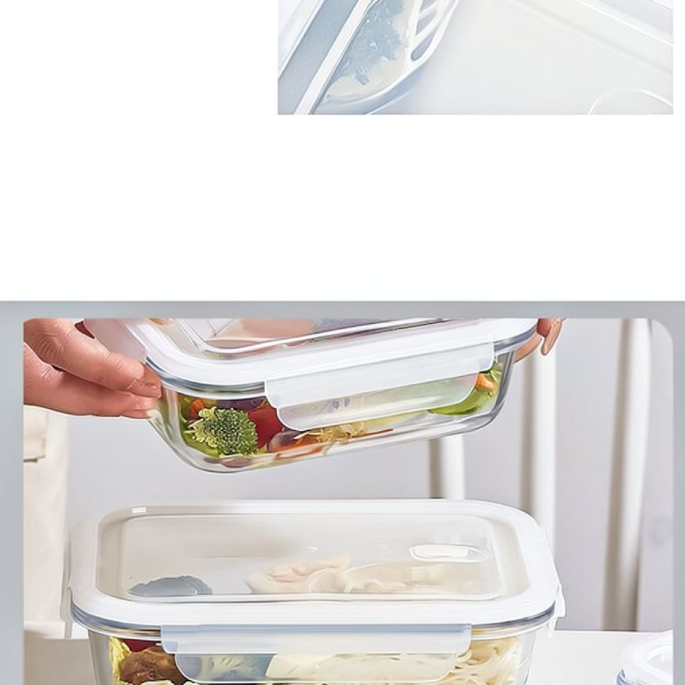 Kotak Bekal Bento Kaca yang Am - Meal Prep Lunch Boxes ulasan dan harga
