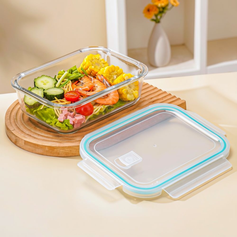 Kotak Bekal Bento Kaca yang Am - Meal Prep Lunch Boxes ulasan dan harga