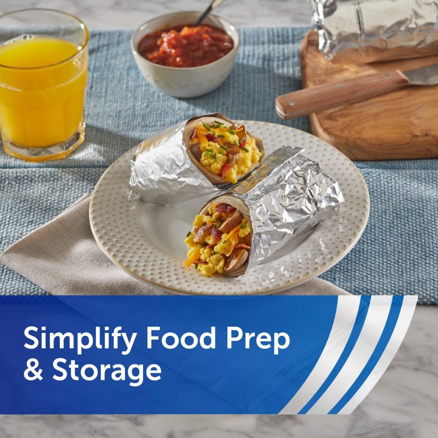 Lembaran Aluminium Foil Pop-Up - Meal Prep Chef ulasan dan harga