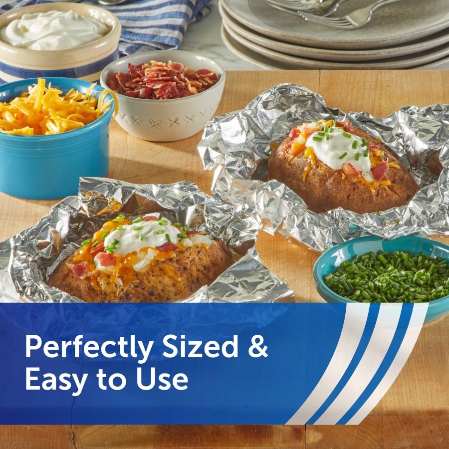 Lembaran Aluminium Foil Pop-Up - Meal Prep Chef ulasan dan harga