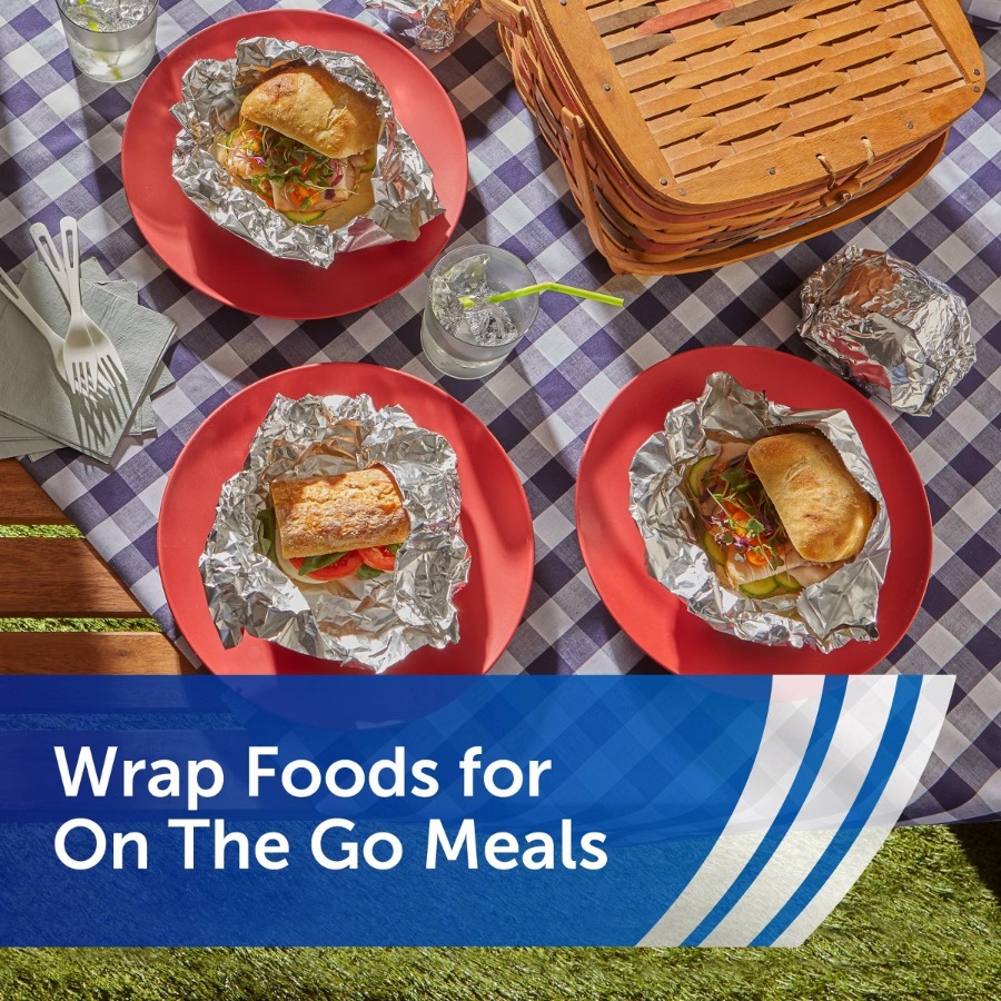 Lembaran Aluminium Foil Pop-Up - Meal Prep Chef ulasan dan harga