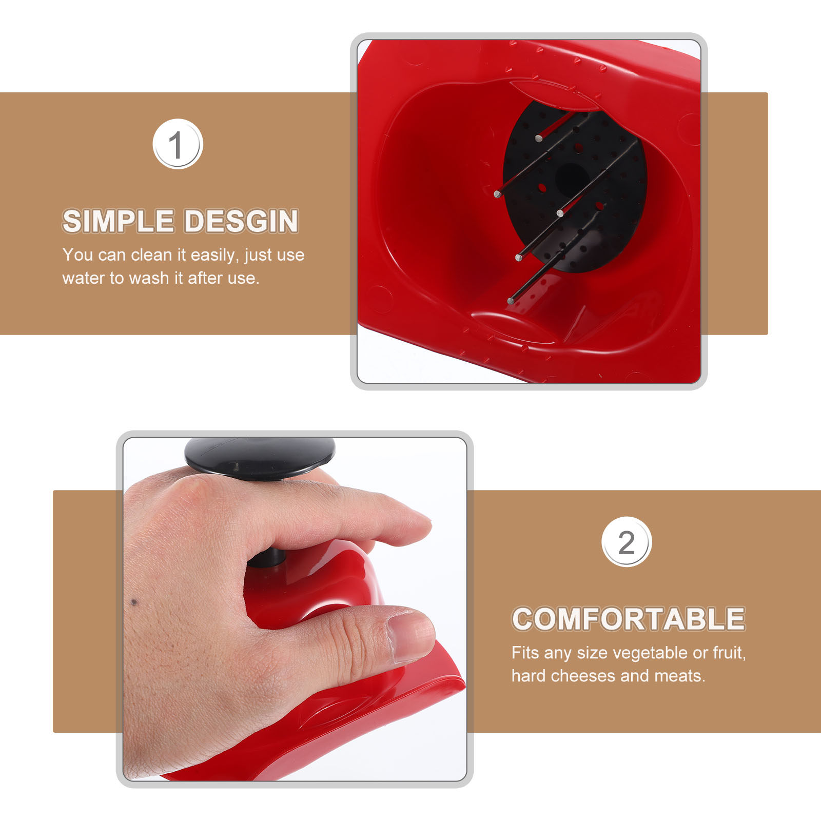 1 buah pelindung jari untuk al - Mandoline Slicer Guard ulasan dan harga