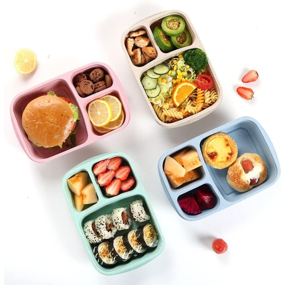 1 Kotak Bento Kotak Makan Sian - Meal Prep Box ulasan dan harga