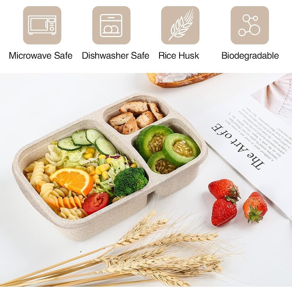 1 Kotak Bento Kotak Makan Sian - Meal Prep Box ulasan dan harga