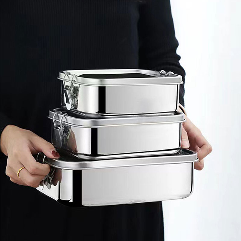 304 Kotak Makan Siang Persegi  - Meal Prep Lunch Boxes ulasan dan harga