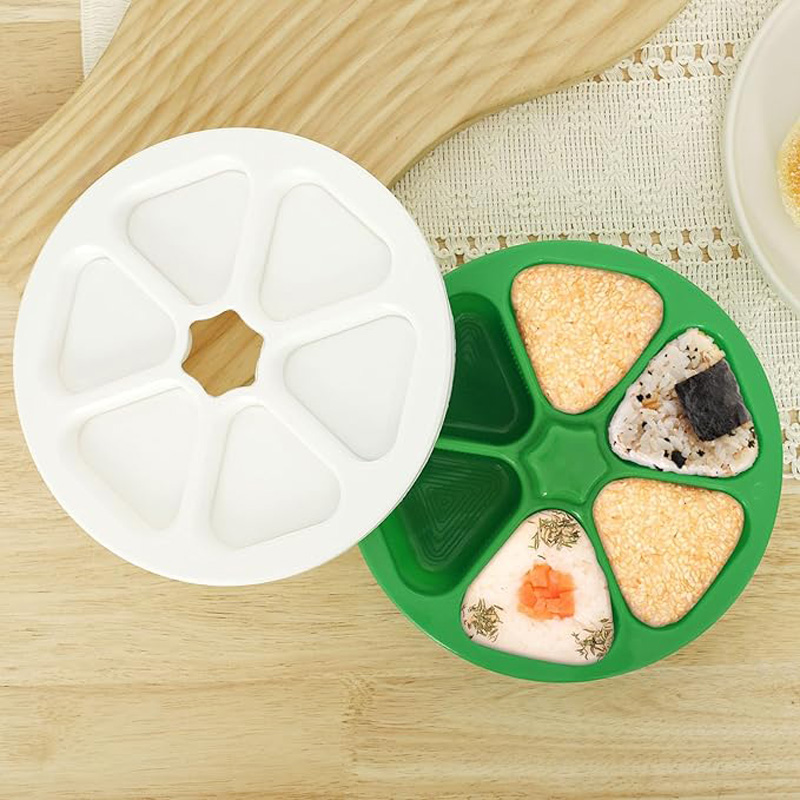 Cetakan Sushi 6 in 1, Kotak Pe - Rice Ball Mold ulasan dan harga