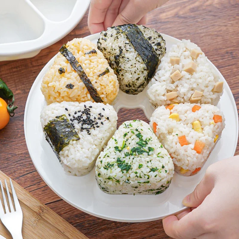 Cetakan Sushi 6 in 1, Kotak Pe - Rice Ball Mold ulasan dan harga