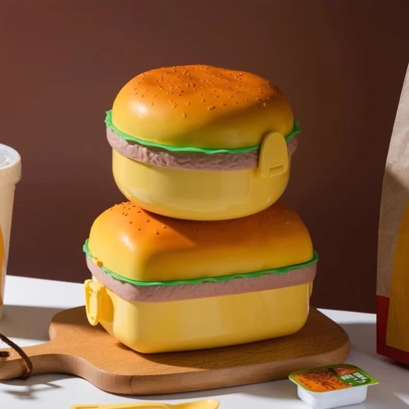 Kotak makan siang Hamburger ti - Meal Prep Lunch Boxes ulasan dan harga