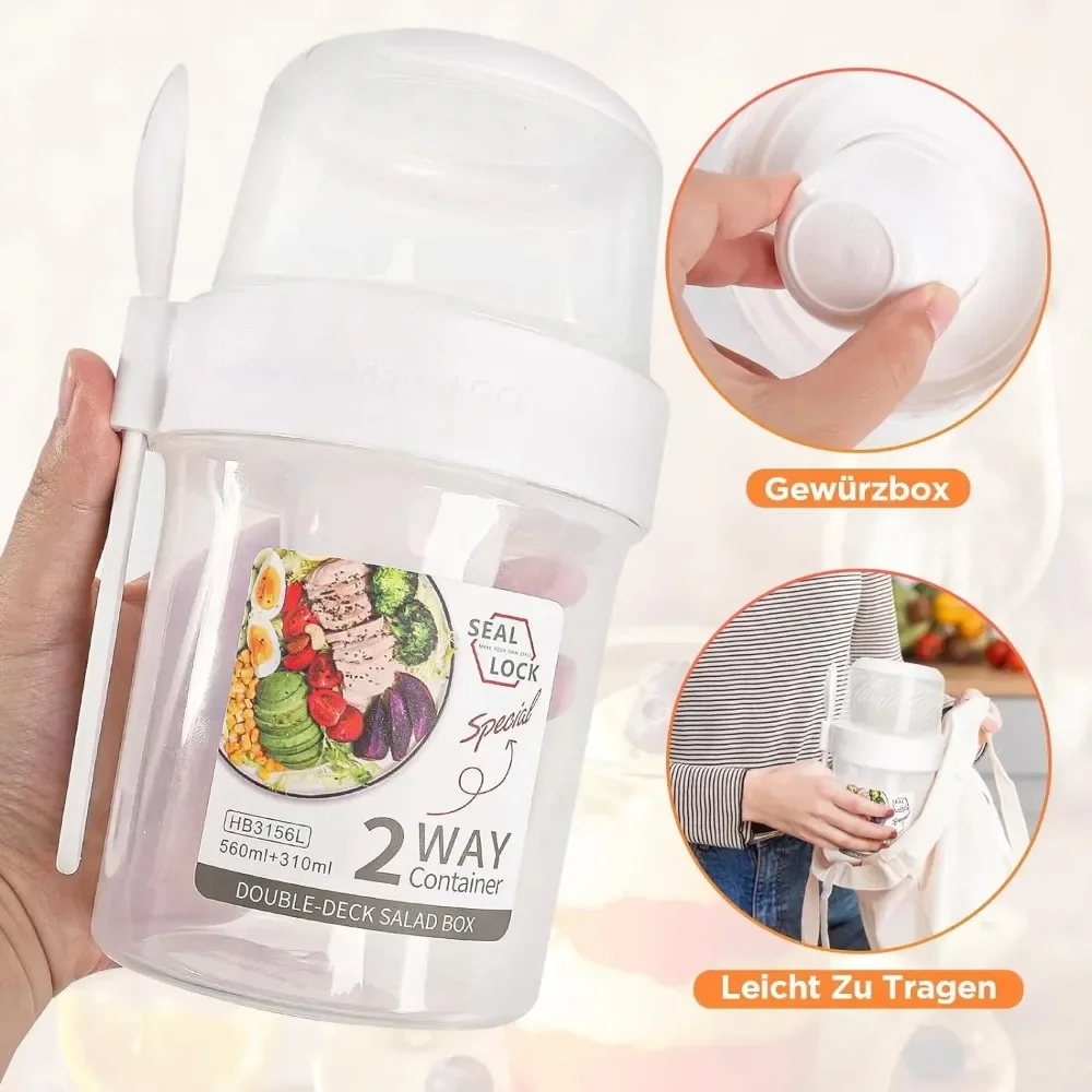 Cangkir Salad Cangkir Sarapan  - Meal Preparation ulasan dan harga