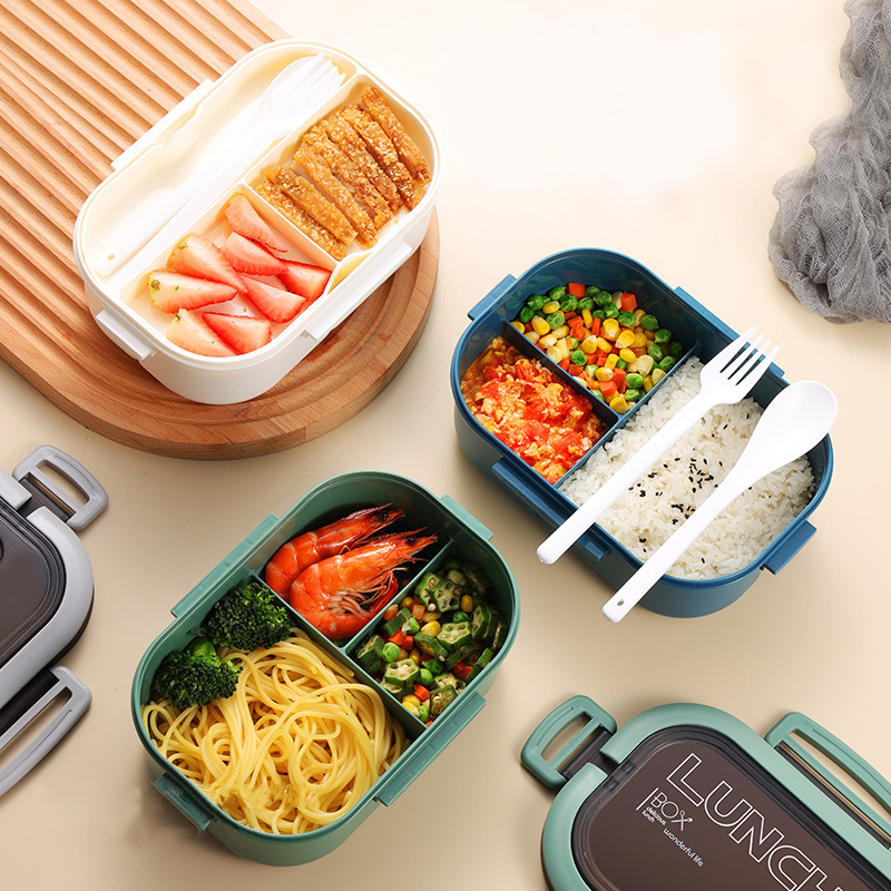 Kotak makan siang lapisan gand - Meal Prep Box ulasan dan harga