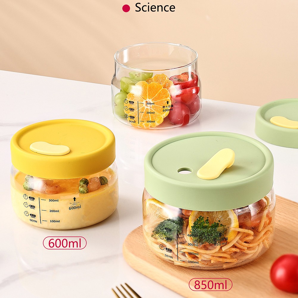 Glass Food Storage Container A - Meal Prep Box ulasan dan harga