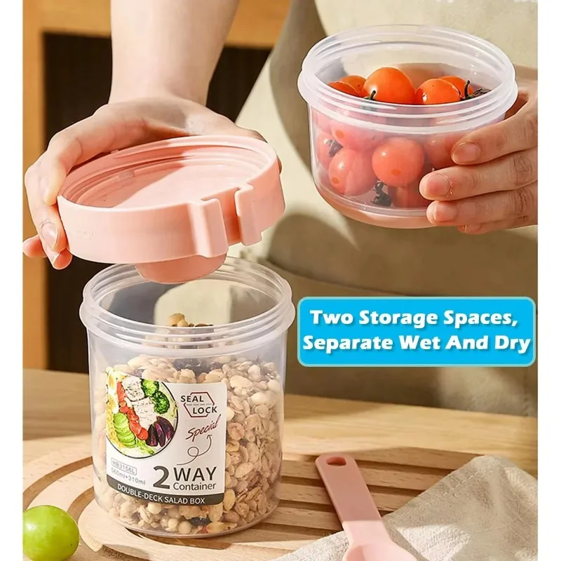 Cangkir Salad Portabel, Cangki - Meal Preparation ulasan dan harga