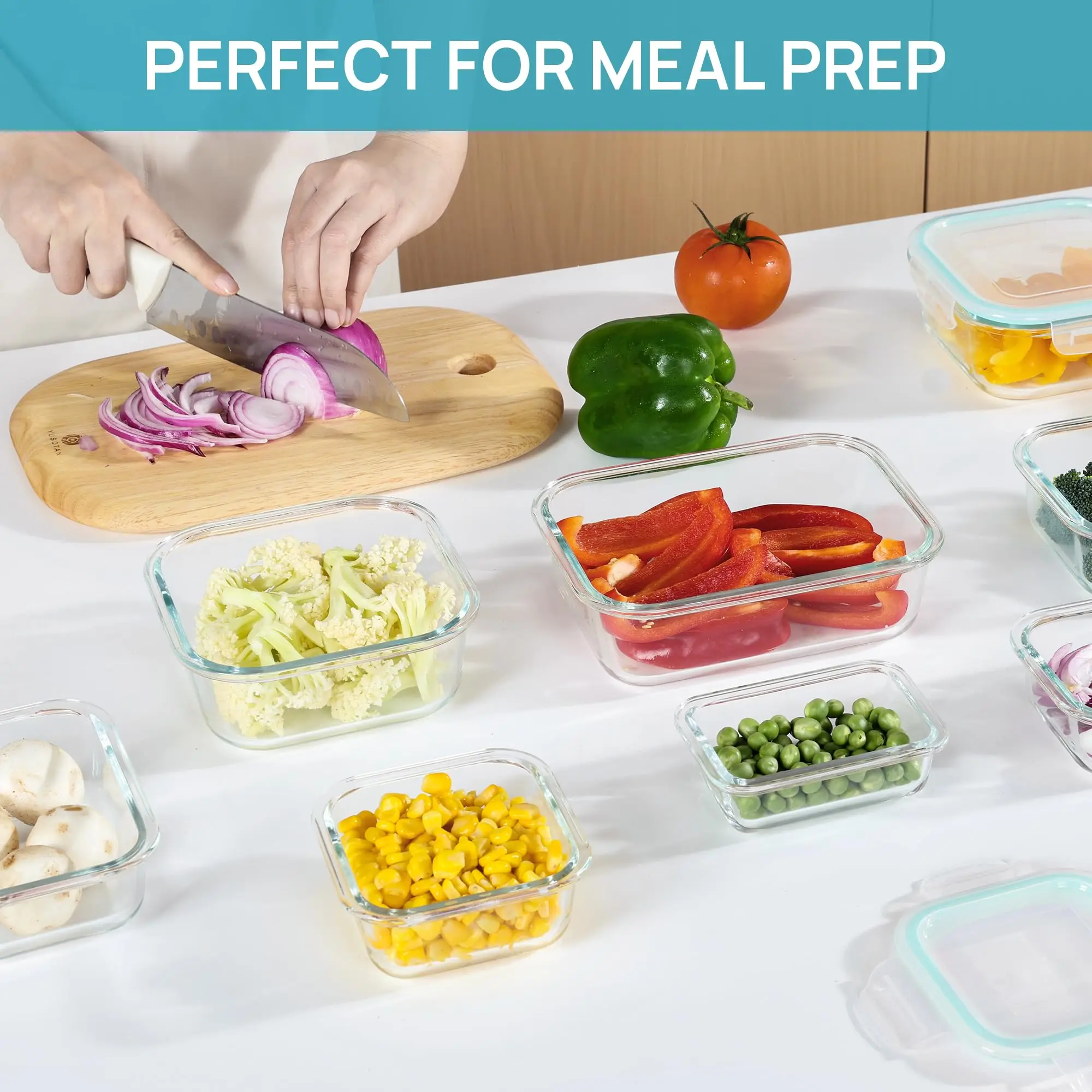 Wadah Penyimpanan Makanan Kota - Meal Prep Lunch Boxes ulasan dan harga