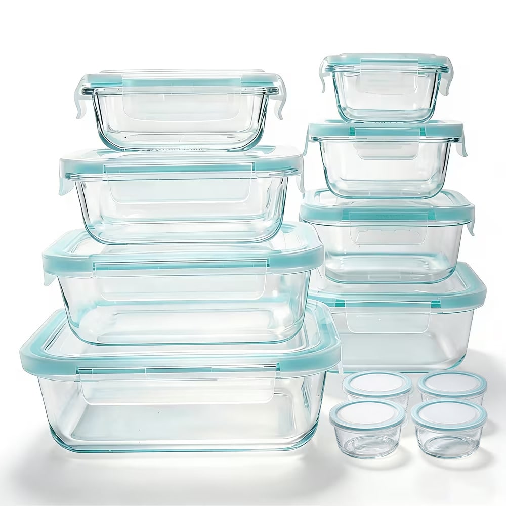 24 Pcs Set Wadah Penyimpanan M - Meal Prep Kit ulasan dan harga
