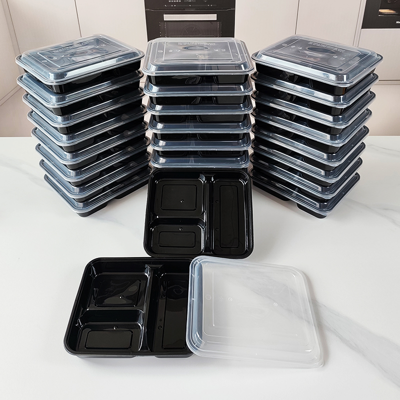 3 Kompartemen 34 Oz/1000 Ml, 1 - Meal Prep Kit ulasan dan harga